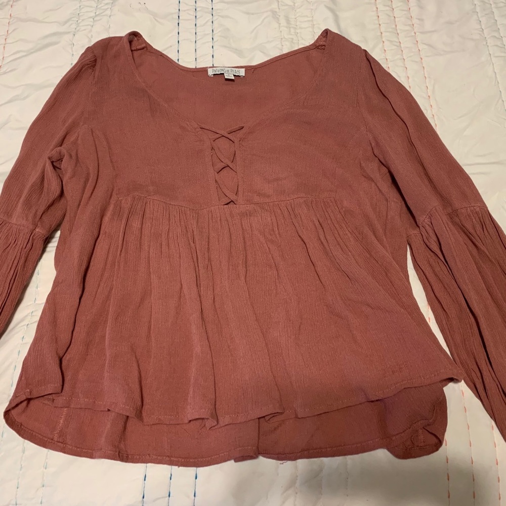 Cute flowy top